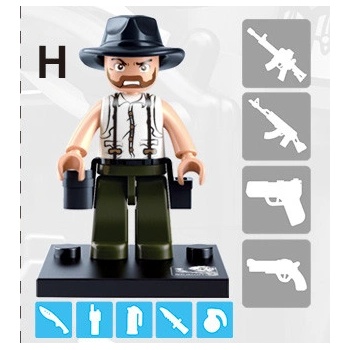 Sluban B0586H Figurky Policajti a zloději 1 ks