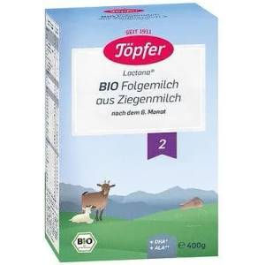 Topfer Lactana BIO Козе 2 мляко 6+ месеца 400 гр