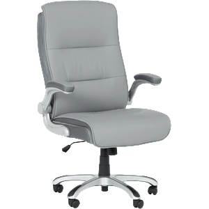  Президентски офис стол Carmen 6106 - сив (3520053_1)
