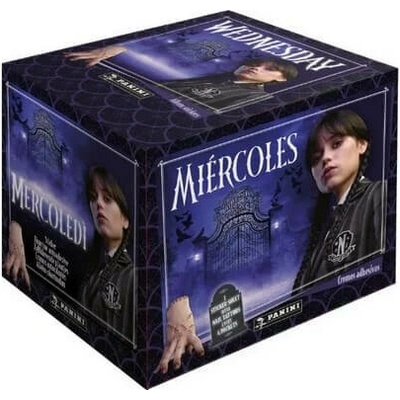 Panini Wednesday 2 box samolepek 50 balíčkov