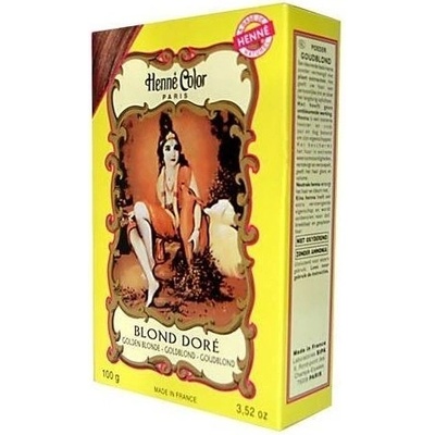 Henné Color Henna Powder Blond Doré blond zlatá 100 g