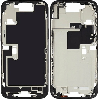 Středový rám iPhone 16 Pro Max černý titan + boční tlačítka IPH0898