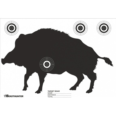 Terč silueta Beast Hunter Boar 10ks