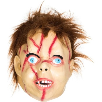 Korbi Profesionálna latexová maska Chucky Doll Halloween