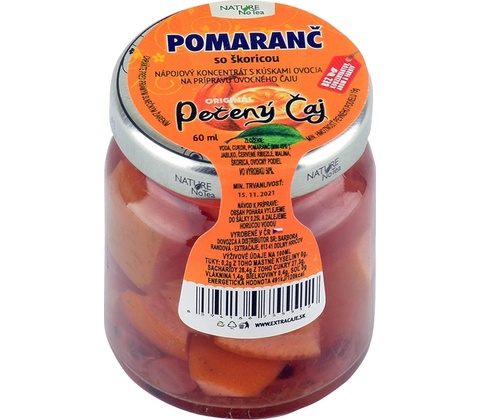 NOTEA Pečený Čaj Pomaranč 60 ml