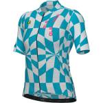 Alé Дамска фланелка с къс ръкав за колоездене Alé Women's PR-E Multiverso 2.0 S/S Lady Jersey Cycling jersey - Jade Green (156-2791-0215)