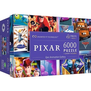 Trefl Pixar 6000 пъзел + включен постер (81038)