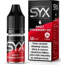 Syx NS Sweet Strawberry Ice 10 ml 10 mg