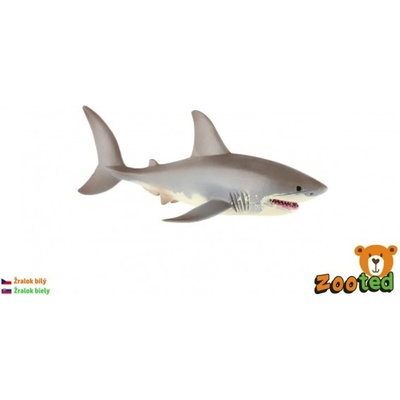 ZOOted Žralok bílý zooted plast 17cm