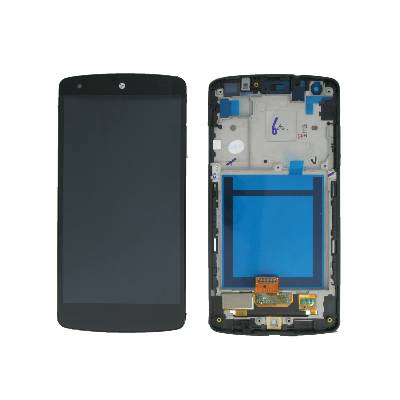 LG D820, D821 Google Nexus 5 predný kryt + LCD displej + dotyk White