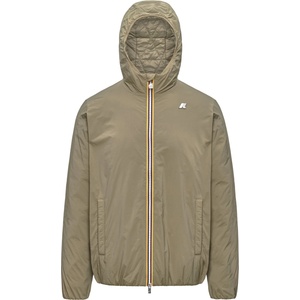 K-Way Мъжко ежедневно яке K-Way Jack Plain Warm Casual jacket - Green Army - размер XXL (003-3459-0615)