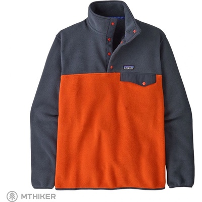Patagonia Lightweight Synchilla Snap-T mikina pollinator orange
