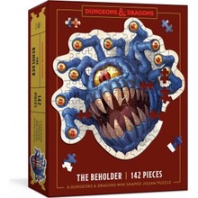 Dungeons & Dragons Mini Shaped Jigsaw : The Beholder Edition: 142-Piece Collectible for All Ages