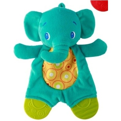 Bright Starts hračka hryzačka Sunggle & Teethe slon