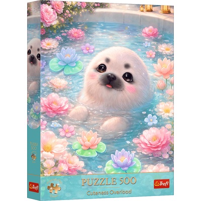 TREFL Premium Plus Cuteness Overload Roztomilý tuleň 500 dielov