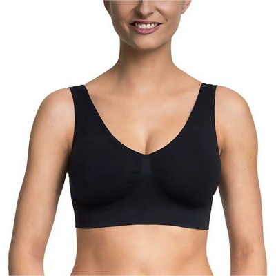 Bellinda EASY BRA - Дамски бюстхалтер без подкрепа спортен тип - черен Bellinda | Cheren | ЖЕНИ | M