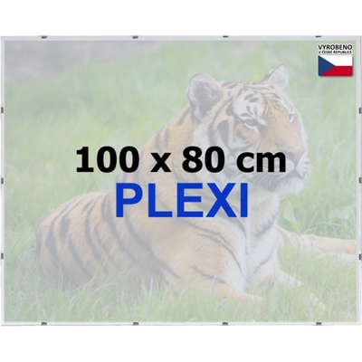 BFHM Rám na puzzle Euroclip 100x80cm plexisklo
