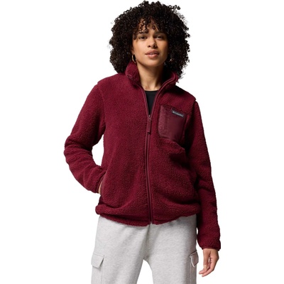 Columbia West Bend Full Zip II vínová biela