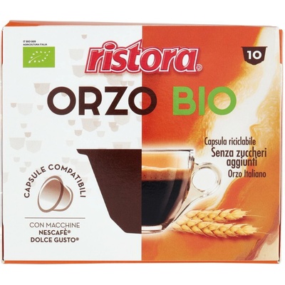 Ristora bio kapsule dolce gusto káva jačmeň 10 ks