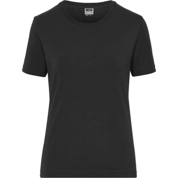 Daiber jn 1801 / Дамска еластична тениска от органичен памук - черна xxl (02180100205)