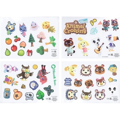 Samolepky technické Animal Crossing