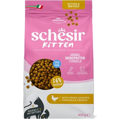 SCHESIR Cat Kitten kuřecí 0,4 kg