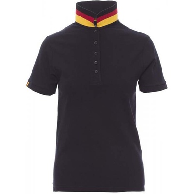 PAYPER NATION LADY GERMANY 000082 0021 Vyštíhlená dámská polokošile krátký rukáv navy blue