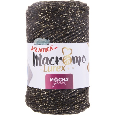 Mocha Yarn Příze Macrome Lurex Mocha Varianta: 28