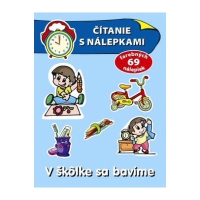V škôlke sa bavíme - Čítanie s nálepkami