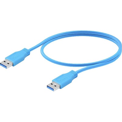 Weidmüller 2581730050 USB USB-A zástrčka, 5m, modrý