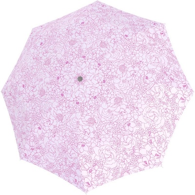 DOPPLER Fiber Havanna Giardino breezy lila dámský skládací deštník fialová 7223165GN03