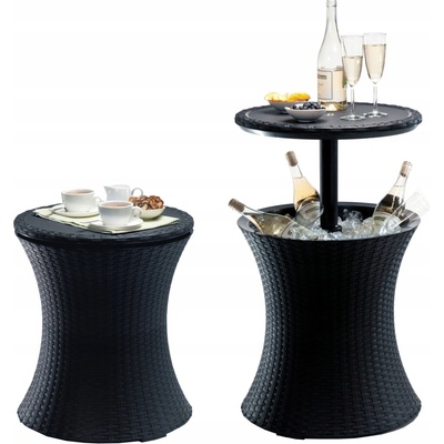 Keter Cool Bar Rattan antracit