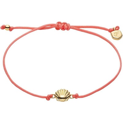 Fossil Šňůrkový náramek Mušle Sutton Mini Moments JA7313710