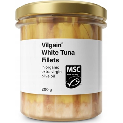 Vilgain Makrela filety v bio extra panenském olivovém oleji 190 g