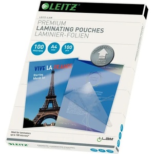 LEITZ iLAM UDT A4 2x100mic 100бр. лъскаво ламиниращо фолио 74800000 (74800000)