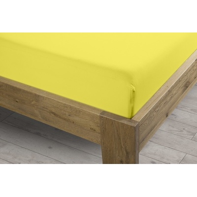 Sintex Prostěradlo Sintex LUX s Lycrou žluté v.30 100x220