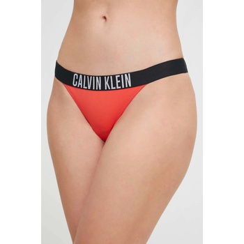 Calvin Klein Долнище на бански тип бразилиана Calvin Klein в оранжево (KW0KW01984)