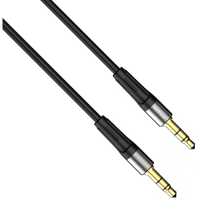DeTech Аудио кабел DeTech DE-13AUX, 3.5mm жак, М/М, 1.0м, Черен - 40279 (40279)