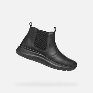 Geox Черни дамски чизми Geox Plummery Geox | Cheren | ЖЕНИ | 37