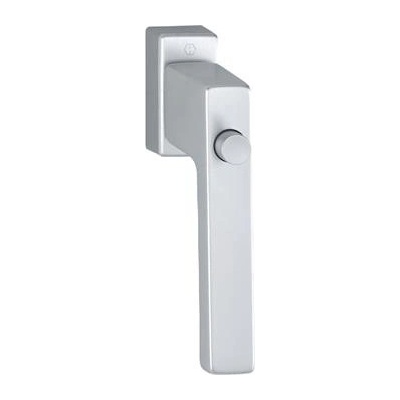HOPPE okenní klika TOULON s knoflíkem, 7 x 32 mm, 90°, F1 stříbrný elox