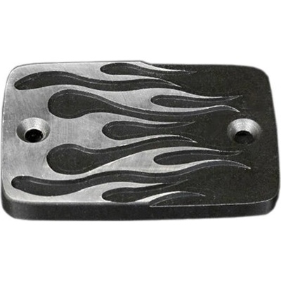 Highway Hawk H454-034 Víčko nádobky Flame Suzuki/Kawasaki chrom
