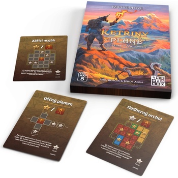 Kartografové: Sada map 5 Ketřiny pláně: Rudý tesák a zlatý vrch