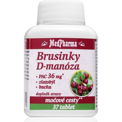 MedPharma Brusnica D-manóza 37 tabliet