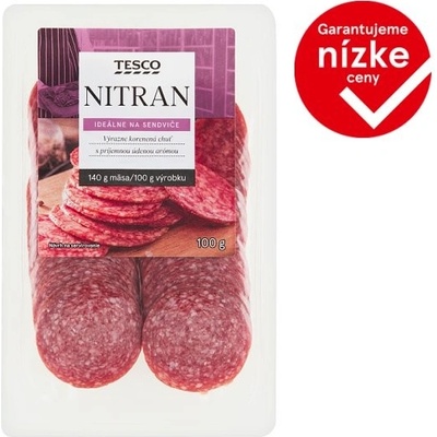 Tesco Nitran saláma 100 g