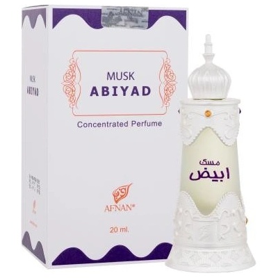 Afnan Musk Abiyad parfumovaný olej unisex 20 ml