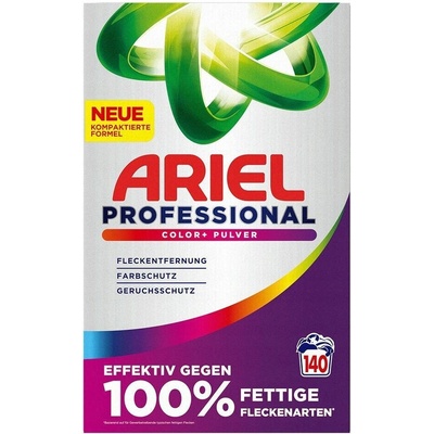 Ariel Professional XXL100% prací prášek na barevné prádlo 140 PD