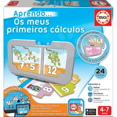 Educa Učíme sa počítať 24 dielov od 4-7 rokov