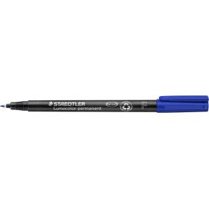 STAEDTLER Маркер Lumocolor Перманентен 0, 6мм син (318-3)