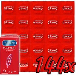 Durex Feel Thin Classic 144 pack