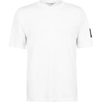 Image 1 of Calvin Klein Jeans Тениска Calvin Klein Jeans Monogram Badge T-Shirt - Bright White